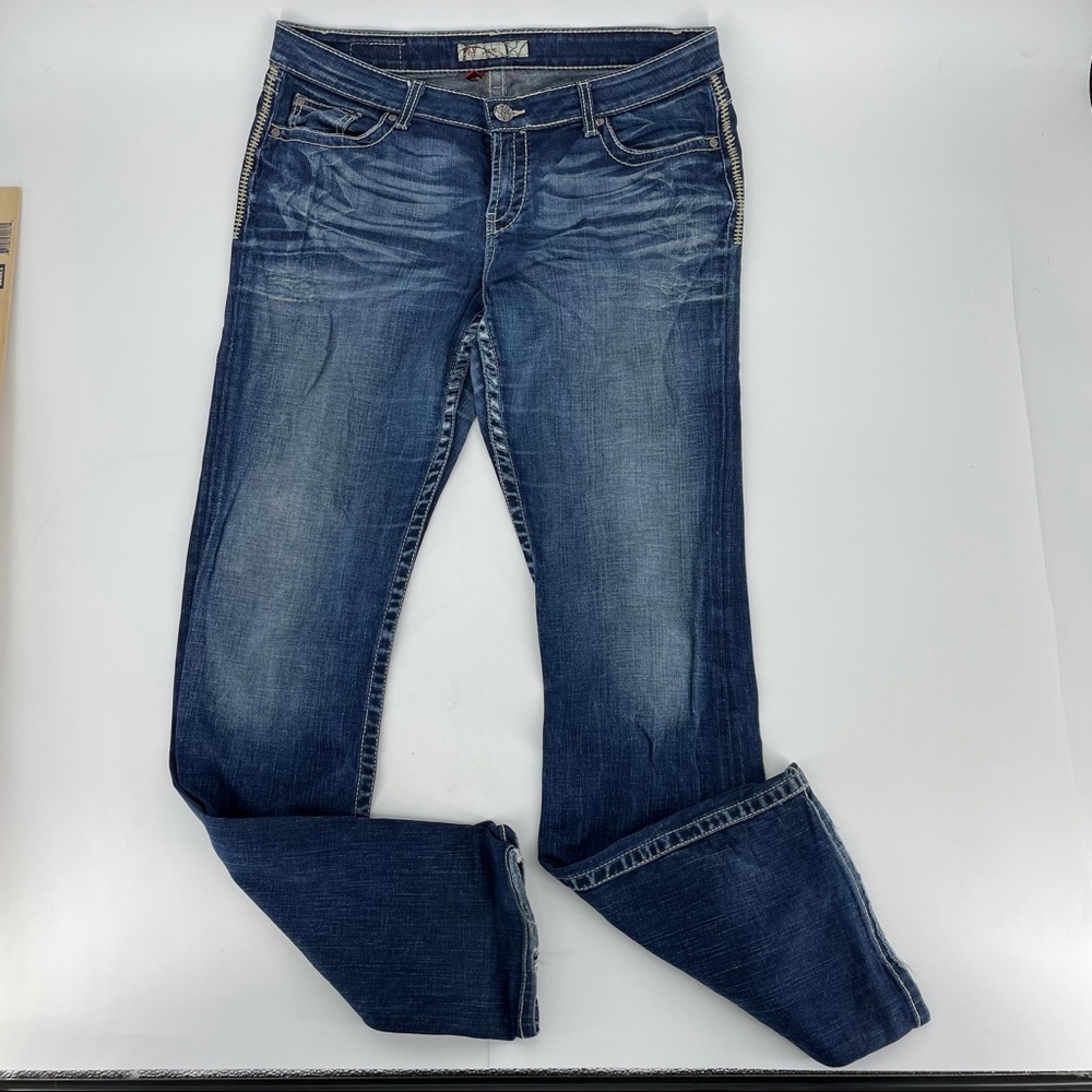 BKE Buckle Jeans Kate Factory Distressed Tall